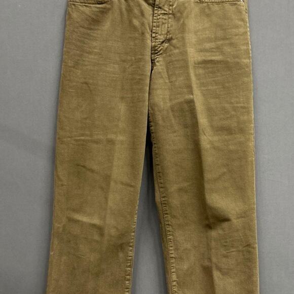 D&G Dolce & Gabbana Army Olive Green Pants sz 28 42 - Picture 1 of 10